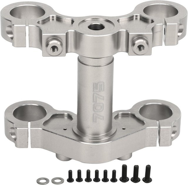 Losi Promoto MX Elektrisches Motorrad Gabelbrücke Klemme Stoßdämpfer Vorne Aluminium Set - Bild 1