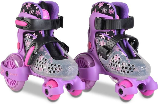 Byox Beetle Rollschuhe, Größe XS 26-29, violett - Bild 1