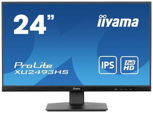 Iiyama ProLite XU2493HS-B6 LED-Monitor Full HD in Schwarz mit 23.8 Zoll und HDMI sowie DisplayPort - Bild 1