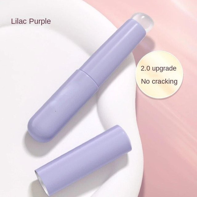 TianJinGeErLiShangMaoYouXianGongSi Silikon-Lippen-Make-up-Pinsel, violett - Bild 1