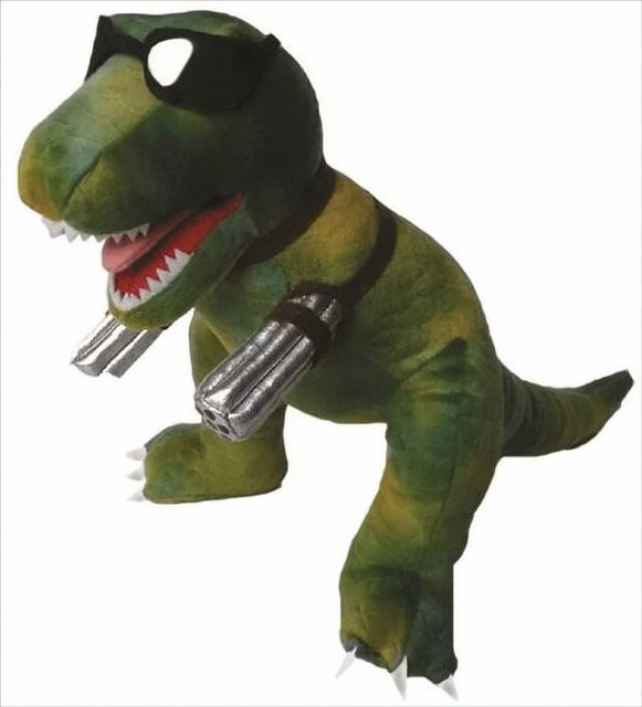 Mezco Toys Axe Cop Plüschfigur Wexter 35 cm - Bild 1