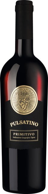 Pulsatino Primitivo Rotwein, Apulien, 2025, halbtrocken, 13,5 %, 0,75 l - Bild 1
