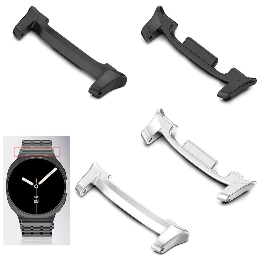 Samsung Uhrenarmband Edelstahl, Klassisch, Silber, Galaxy Watch 8, 40/44 mm, 22 mm - Bild 3
