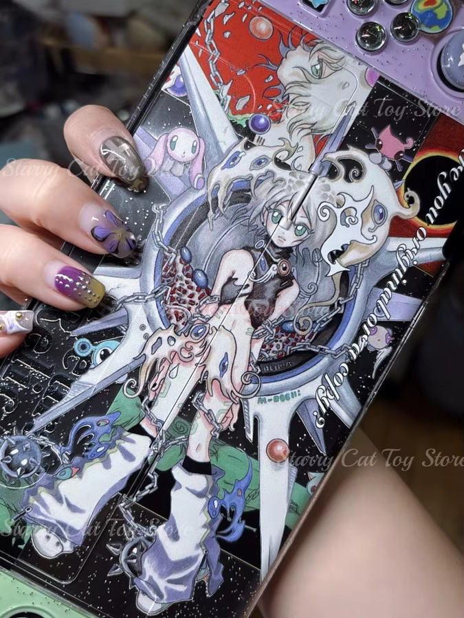 Bandai Anime Girl Schutzhülle für Nintendo Switch OLED und Ns in Multicolour - Bild 6
