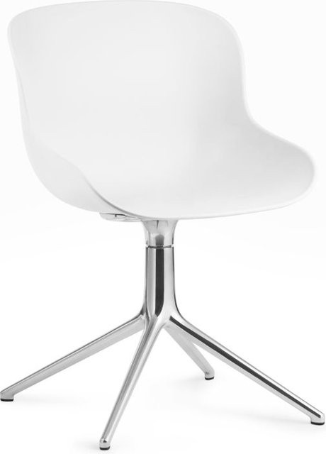 Normann Copenhagen Hyg Drehstuhl in Weiß im skandinavischen Stil - Bild 1