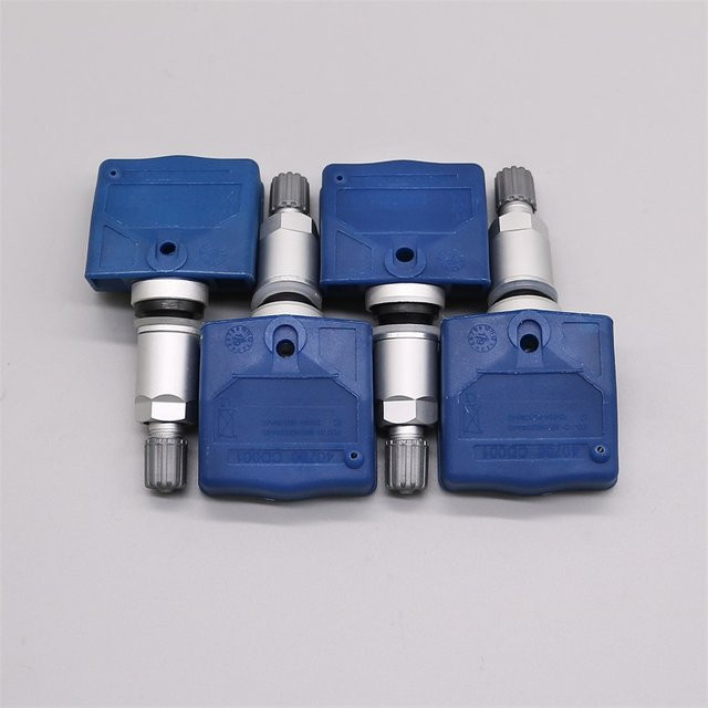 4er-Set GANGLE TPMS Reifendrucksensoren für 2008 Nissan Titan, 315MHz, Farbe: Blau - Bild 1
