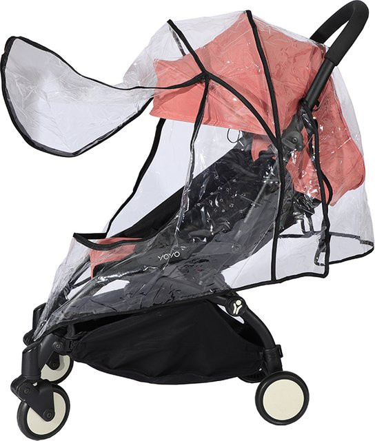 Cybex Universal Eva Regenschutz Transparent für Yoyo und Yoya Kinderwagen - Bild 1