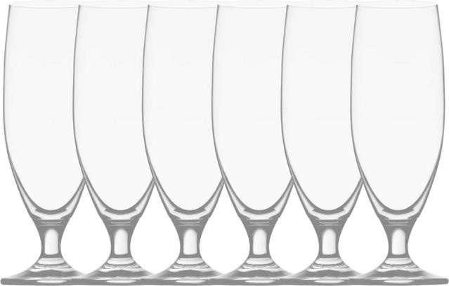 6er Set Imperial Biertulpen-Gläser aus Glas, transparent, 0,5 l pro Glas - Bild 1
