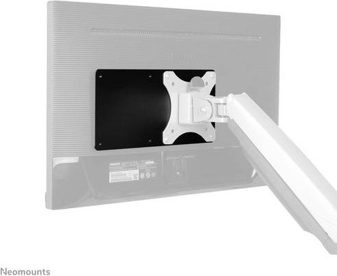 Neomounts Montagehalterung THINCLIENT-01 Schwarz für VESA 75 x 75 mm und 100 x 100 mm, belastbar bis 3 kg - Bild 1