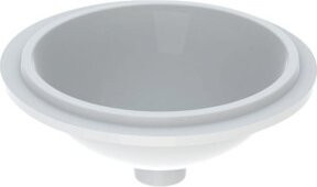 Geberit Unterbau-Waschtisch VariForm d in Weiß, rund, Keramik, Breite: 39 cm, Tiefe: 39 cm - Bild 1