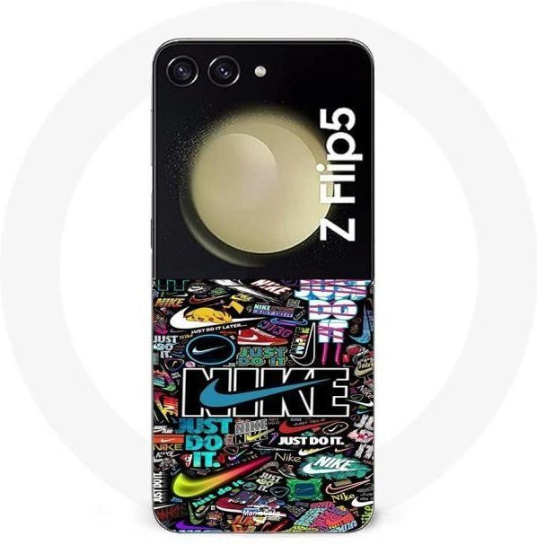 Samsung Galaxy Z Flip5 Schutzhülle im farbigen Nike Air Style - Bild 1