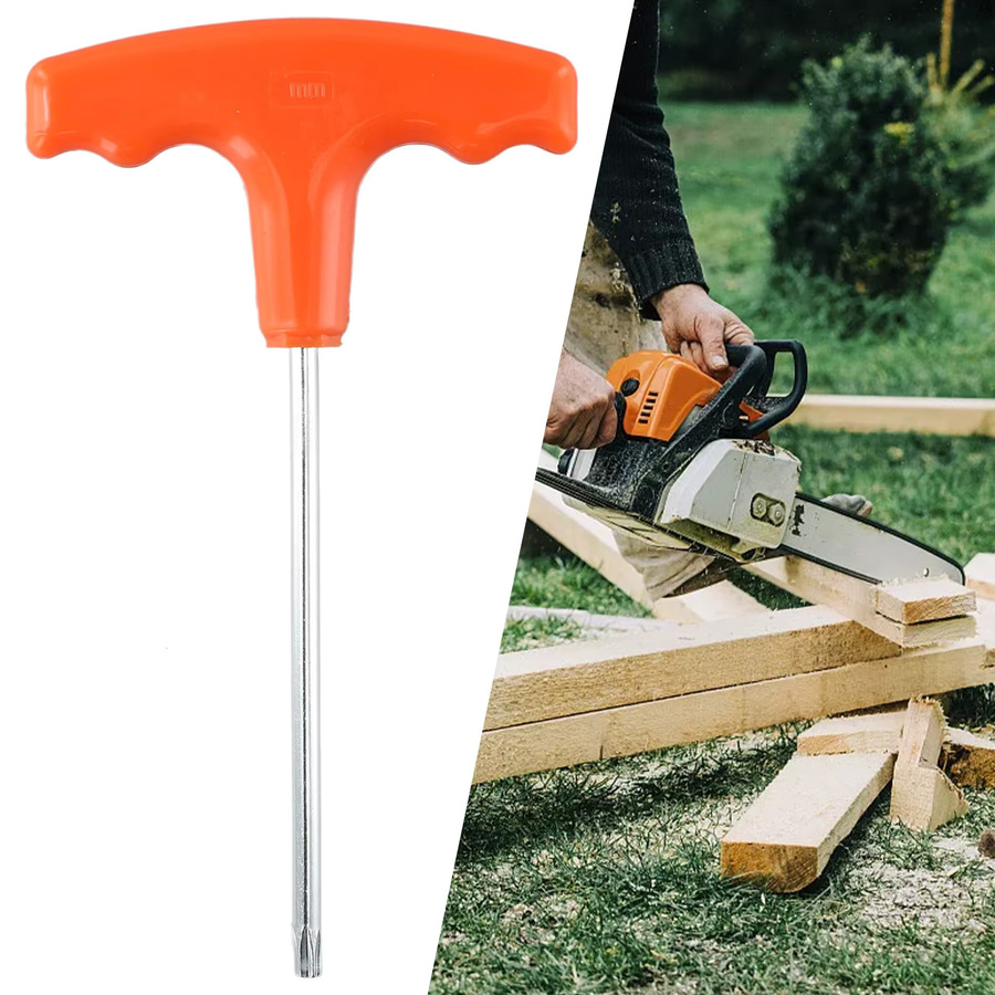 Vibratite Torx-Schraubendreher T27 mit T-Griff in Orange, 15 cm Länge - Bild 2