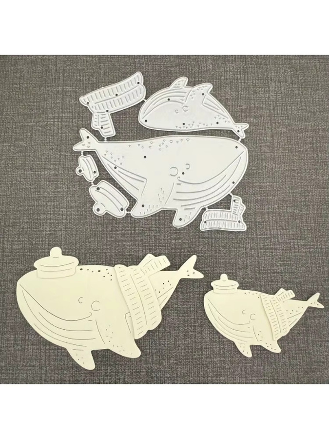 Sailor Whale Stanzformen aus Metall für Scrapbooking und Bastelarbeiten - Bild 2