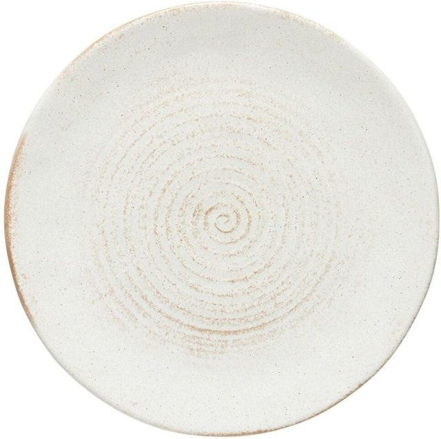 Costa Nova Essteller flach Vermont beige rund Keramik 12er Pack Ø 27,7 cm, Höhe: 2 cm - Bild 1