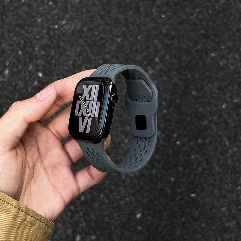 RWBANDS Uhrenarmband Silikon, Schwarz, Unisex - Bild 2