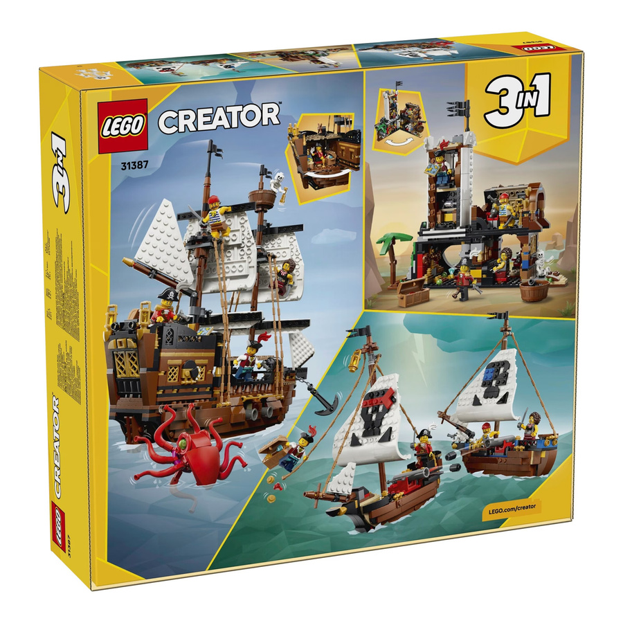 LEGO Creator Legendäres Piratenschiff Bauset ab 9 Jahren - Bild 5