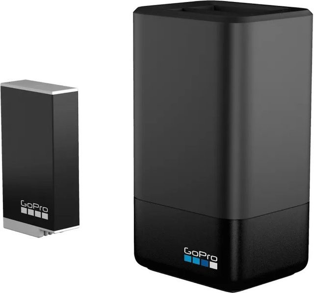 GoPro MAX Dual Charger mit Enduro Akku in Schwarz - Bild 1