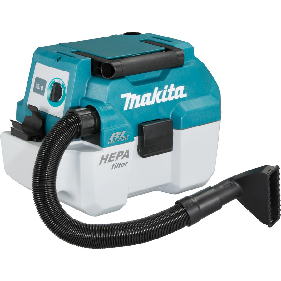 Makita Akku-Nass-/Trockensauger DVC750LZX3 Solo für 18V in Grün/Grau mit 7,5 l Behälter und HEPA-Filter - Bild 2