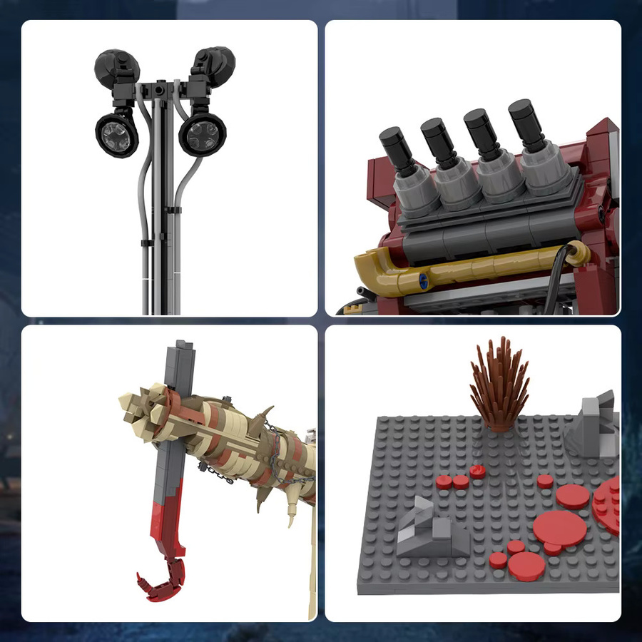 GOBRICKS Killer-Haken Bausteine Spielzeug - Bild 3