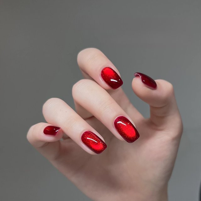 MIANEL NAIL Gel Nagellack, Rot, Glänzend, 12 ml - Bild 1