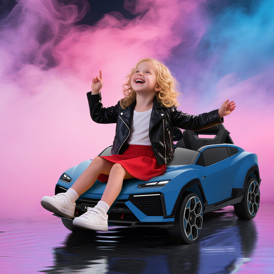 Aiyaplay Kinder Elektroauto, Blau, ab 3 Jahre - Bild 2
