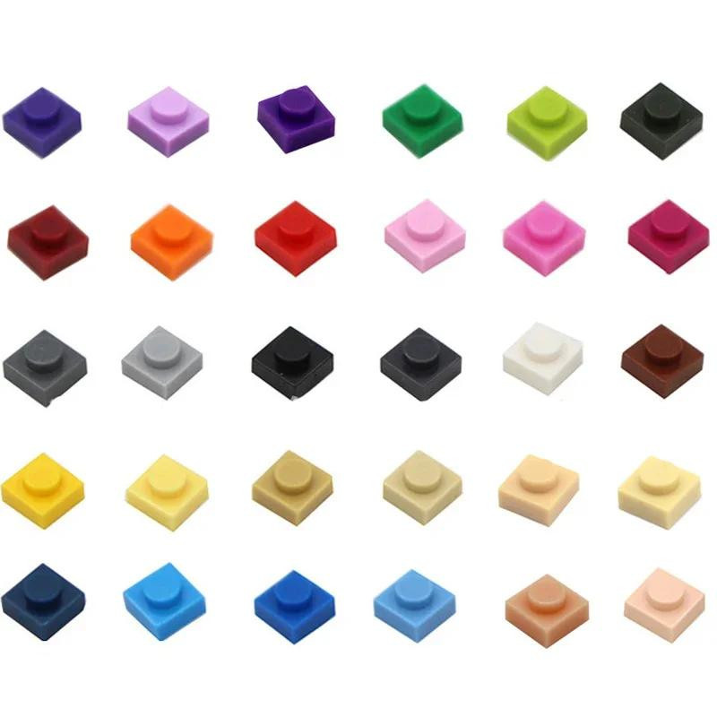 Yiran toy Bausteine Dünne Figuren Steine 1x1 21 Farben 200-teiliges Set - Bild 2