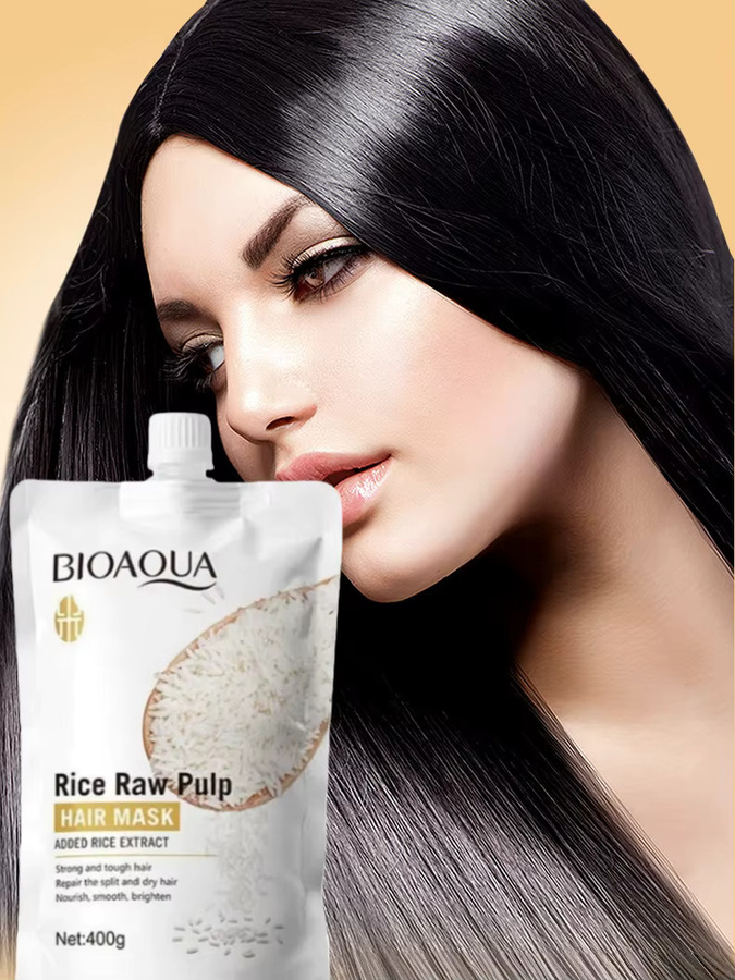 Rice Magic Keratin Haarmaske, Creme, strapaziertes Haar - Bild 7