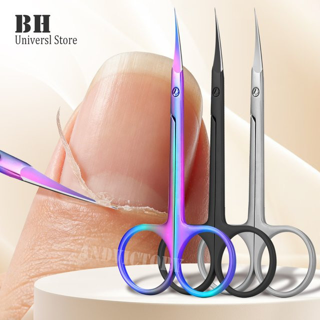 Andvictory Nagelhautschere aus Edelstahl, Maniküre-Werkzeug - Bild 1