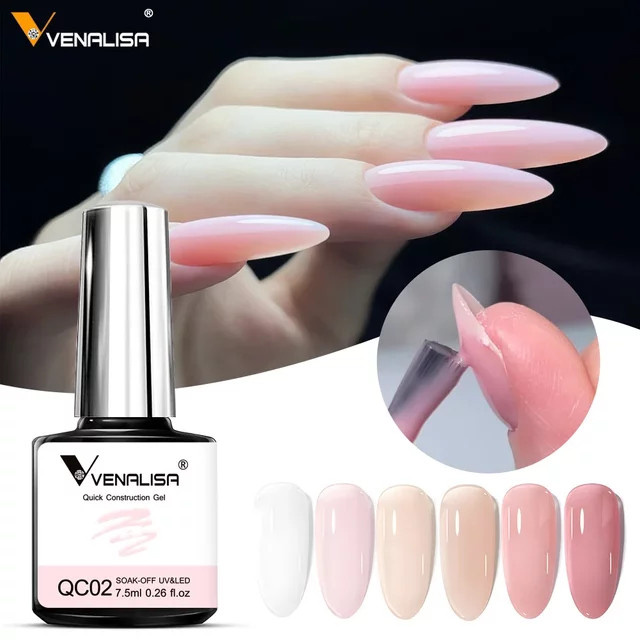 VENALISA Quick Construction Gel, 7,5 ml, halbtransparent, glänzend - Bild 1