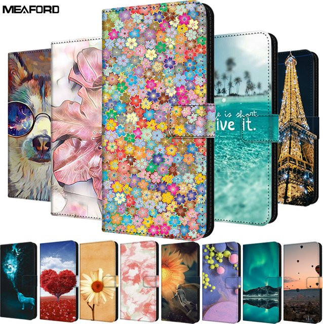 Leder-Flip-Tasche für Samsung Galaxy M52 M53 M54 M55 5G M15 M14 M13 M30s M60s M40 M62 M31s M21 M23 M35 M32 als Karten-Brieftasche in Blau - Bild 1