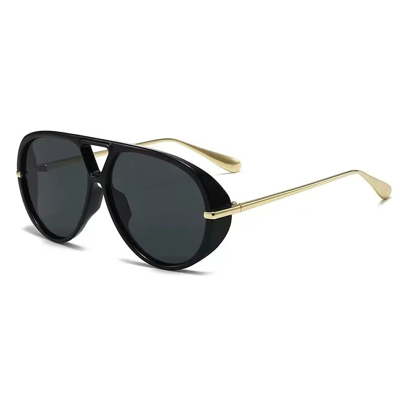 AINII Aviator Sonnenbrille, Vollrand, Unisex, black - Bild 2