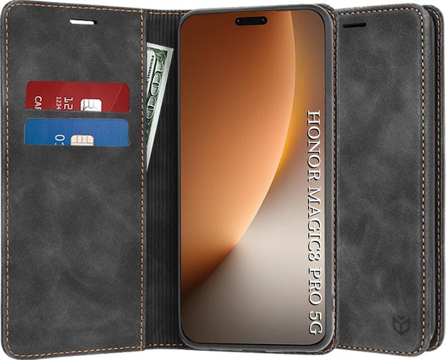 Techsuit Confy Schutzhülle für Honor Magic8 Pro in Schwarz und Grau - Bild 1