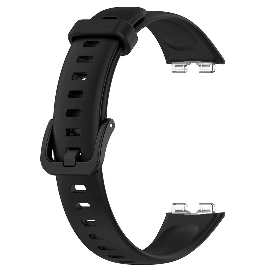 Huawei Uhrenarmband Silikon, Schwarz, Huawei Band 8/9/10 - Bild 3