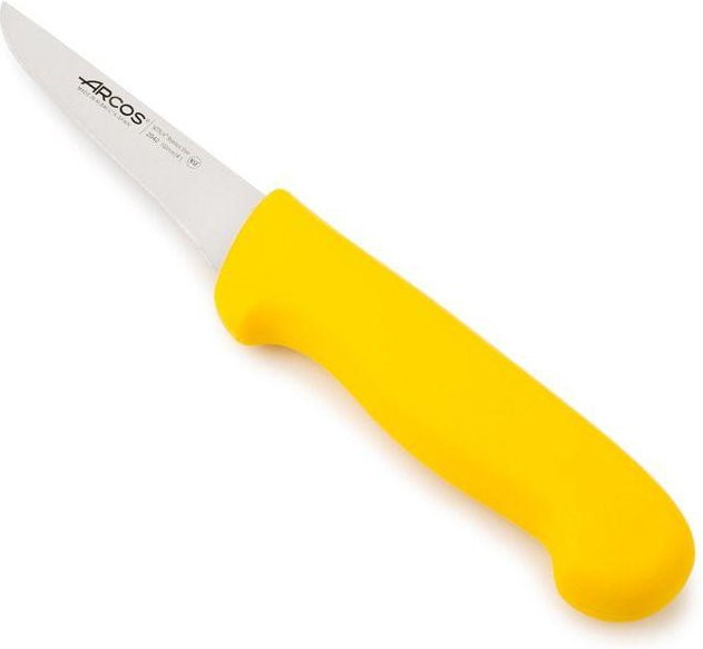 Arcoroc Paring Knife aus Edelstahl in Gelb mit Kunststoffgriff und spülmaschinenfestem Design - Bild 1