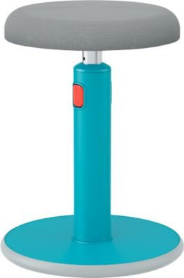 Leitz Sitz- und Stehhocker Ergo Cosy Active in Sanftes Blau, B/T/H: 37 x 37 x 46-79 cm - Bild 1