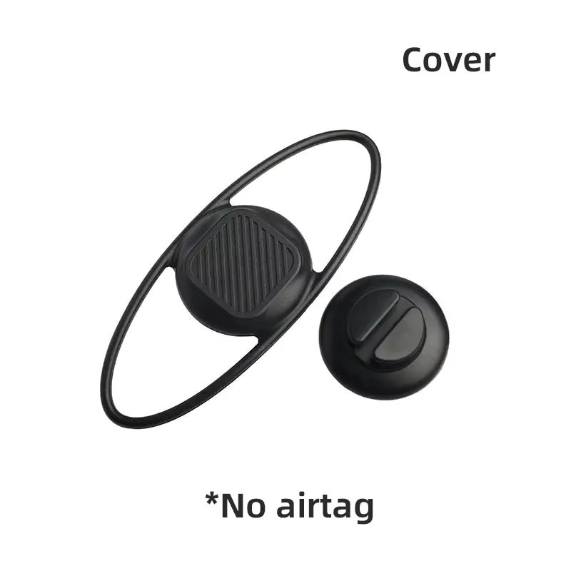 Apple Airtag Silikon-Hülle für GPS-Tracker in Schwarz, wasserdicht und ultraleicht - Bild 7