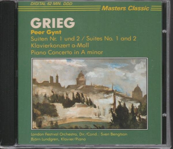 Edvard Grieg Peer Gynt CD Masters Classic Klassik grau - Bild 1