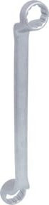 KS Tools CLASSIC Doppel-Ringschlüssel gekröpft aus Chrom-Vanadium in Silber, 24x30mm - Bild 1