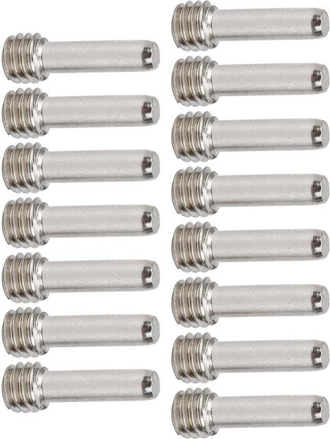 Fishine M4 Sechskantschrauben-Set aus Edelstahl in Silber, 15 Stück, Länge: 11,3 mm - Bild 1