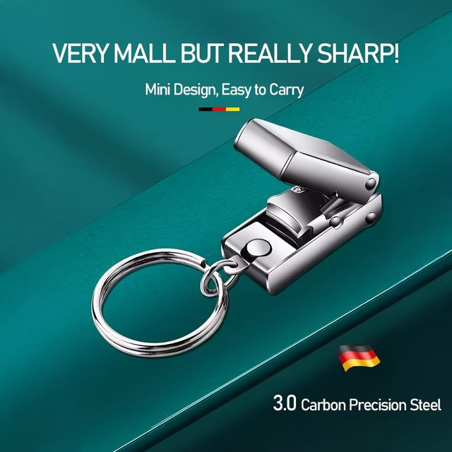 OLOEY Nagel Schere, Edelstahl, Unisex - Bild 1