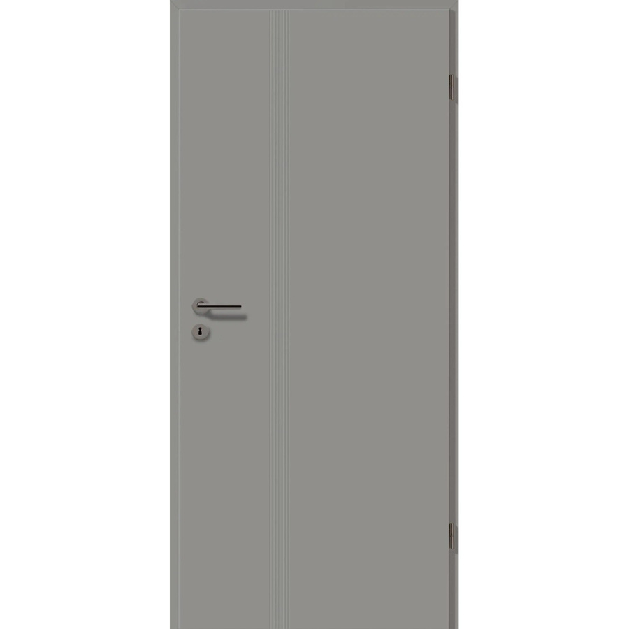 GetaDoor Zimmertür Catro Line Soft Typ 7507 Modern Grau, Höhe: 198,5 cm, Breite: 86 cm, DIN Rechts - Bild 2