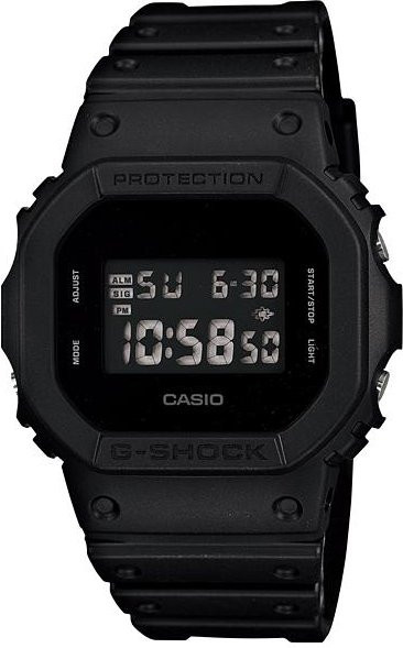 Casio Digitaluhr, Quarz, Resin, Schwarz, Herren - Bild 1
