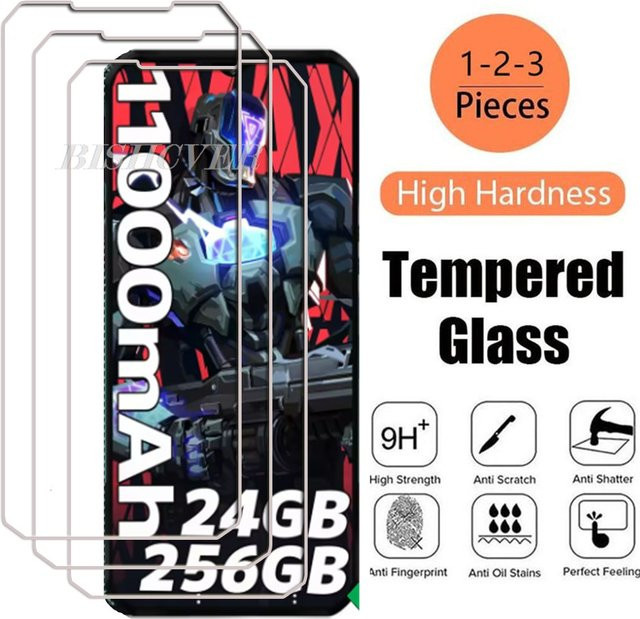 Gehärtete Glas Schutzfolie für Oukitel WP39 Pro, WP39, WP35 Pro und WP35S, 6,6 Zoll, transparent - Bild 1