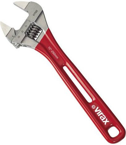 Virax 017021 Rollgabelschlüssel aus Stahl in Rot - Bild 1