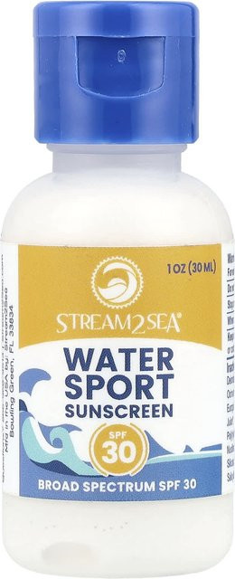 Stream2Sea Water Sports Sonnencreme LSF 30, 30 ml, Empfindliche Haut - Bild 1