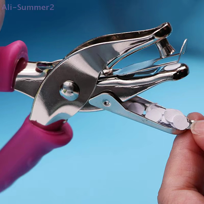 Kawaii Handheld Locher für Scrapbooking und DIY Handwerk mit 3-6mm Lochgröße aus Metall - Bild 2