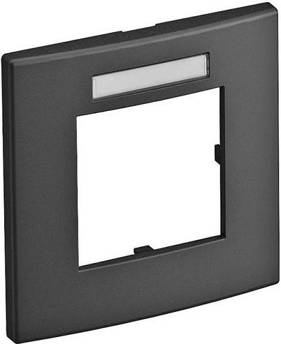 OBO Bettermann Abdeckung Grau B/H: 8,4 x 8,4 cm - Bild 1
