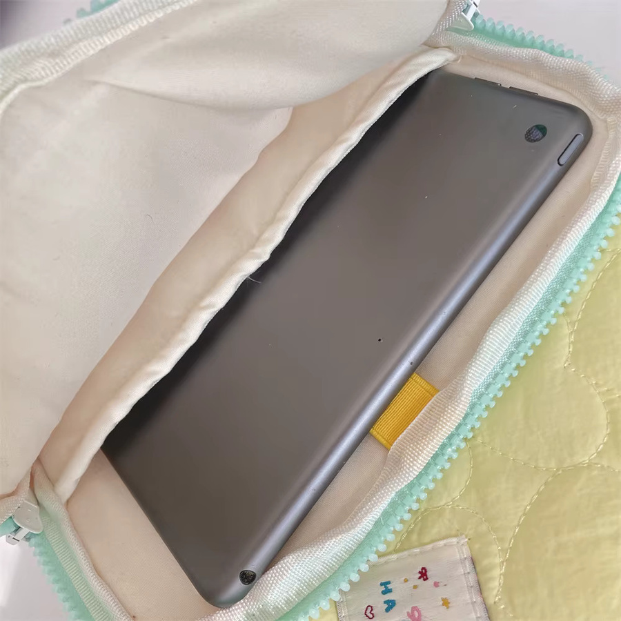 SOZAKKA Tablet-Tasche und Laptop-Hülle für 11 bis 15 Zoll, weiche Notebook-Tasche mit Innentaschen, Lila - Bild 2