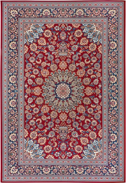 NYVI Teppich Flair Kadi in Rot Blau, wetterfest und UV-beständig für Innen und Außen, B: 120 cm, L: 180 cm - Bild 1