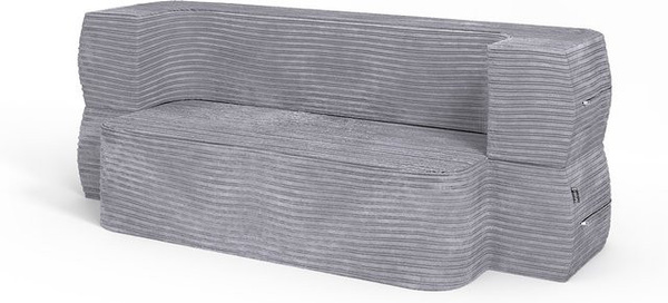 Vicco Schlafsofa Lille Grau Breite: 190 cm